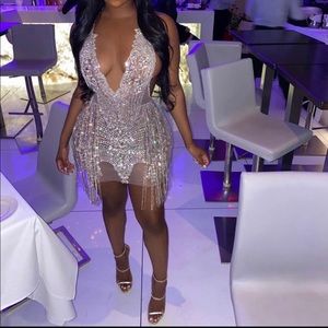 Diamond custom dress